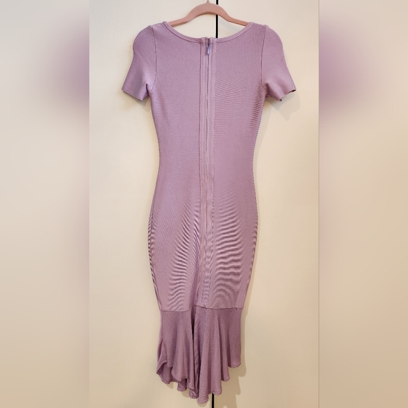 Lilac Bandage Dress, Size Medium - Picture 4 of 5